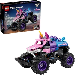 Klocki LEGO 42220 Monster Jam Sparkle Smash z napędem pulback TECHNIC